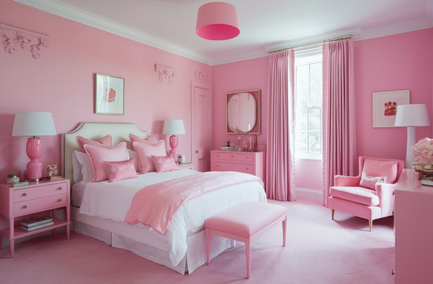 Pink Bedroom