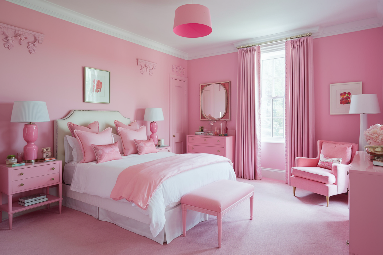 Pink Bedroom