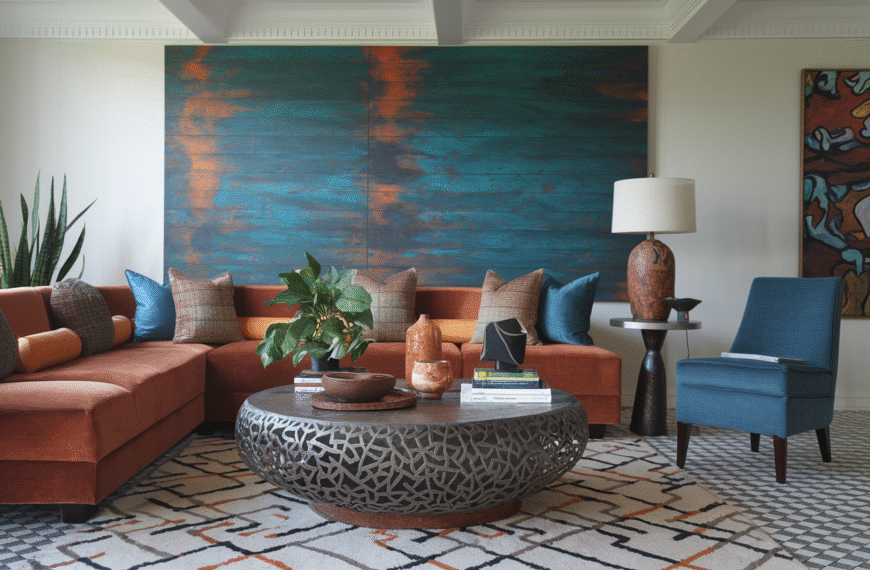 Eclectic Living Room