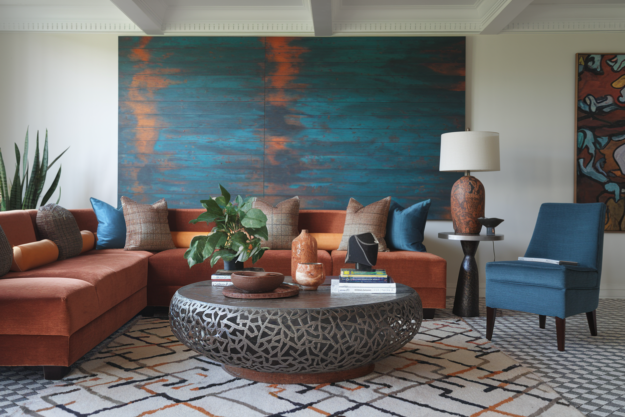 Eclectic Living Room