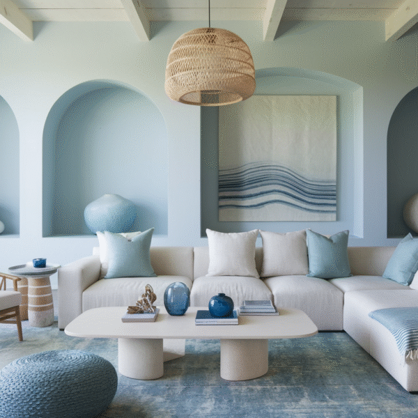 Modern Coastal Living Room