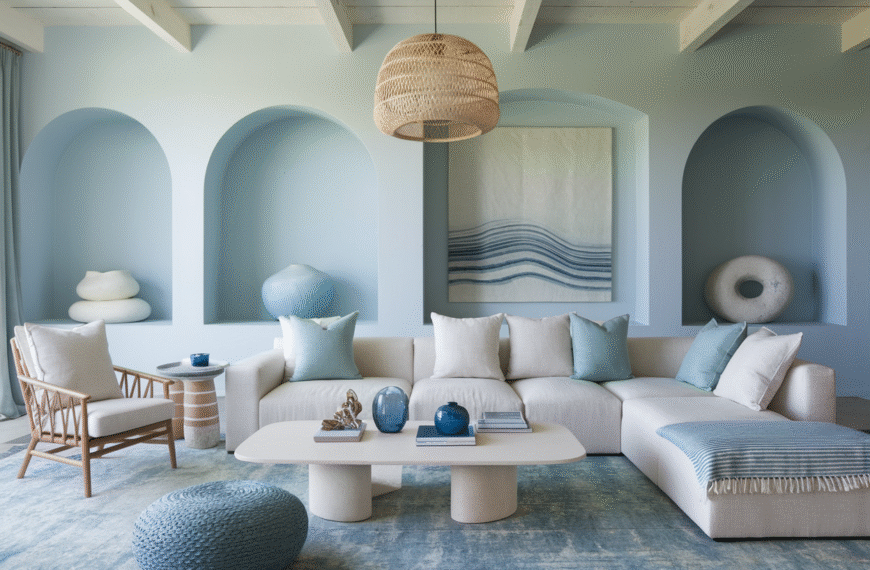 Modern Coastal Living Room