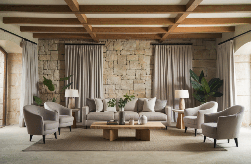 Modern Rustic Living Room