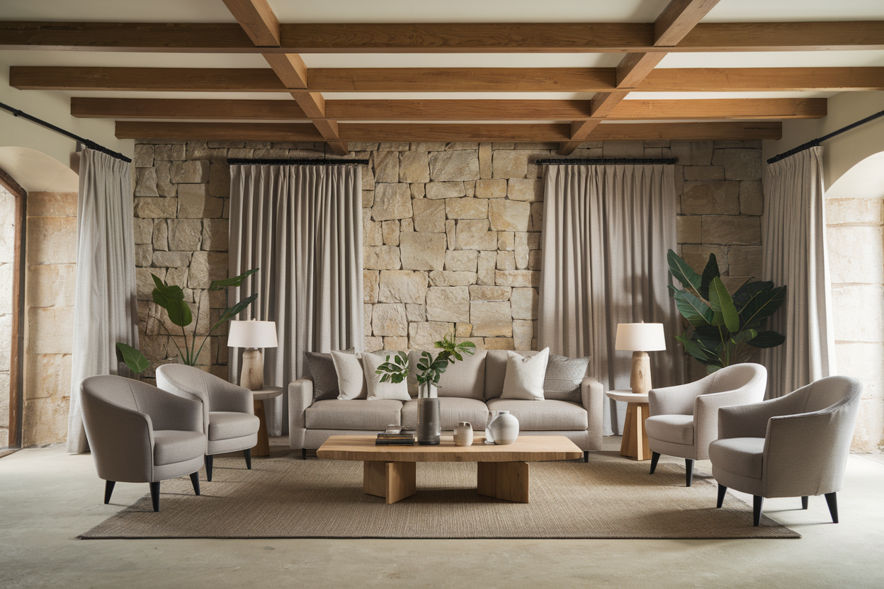 Modern Rustic Living Room