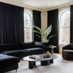 Black Living Room