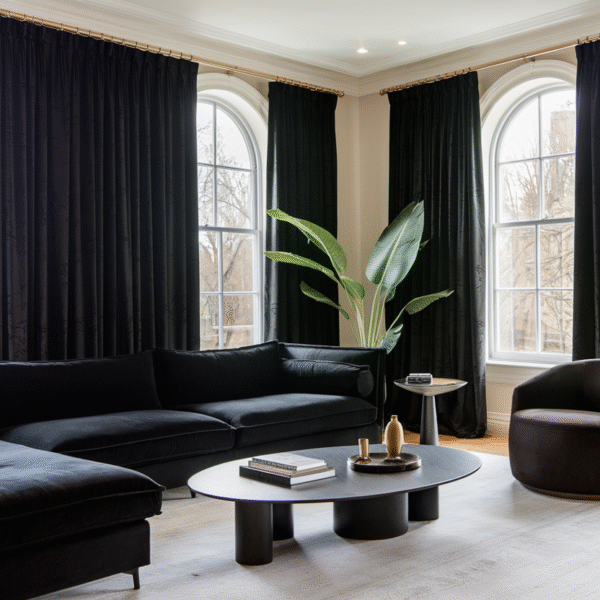 Black Living Room