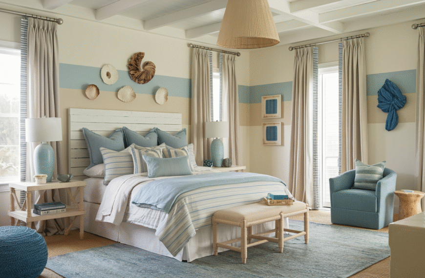 Boho Coastal Bedroom