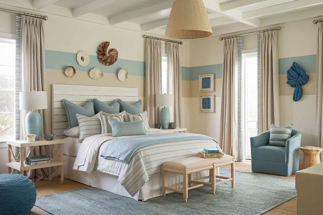 Boho Coastal Bedroom