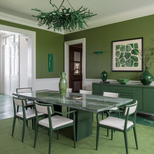 Green Dining Room