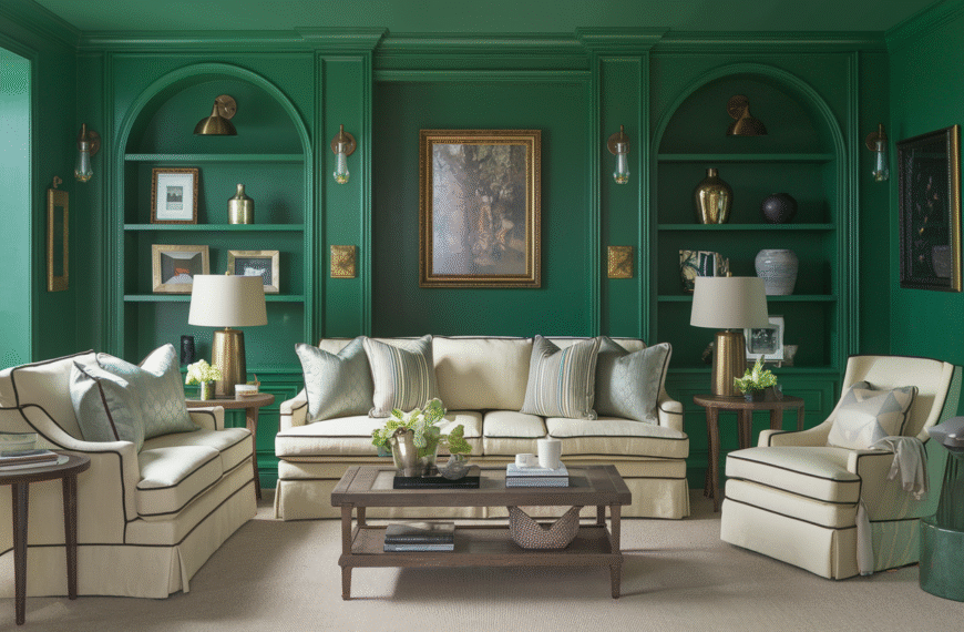 Green Living Room
