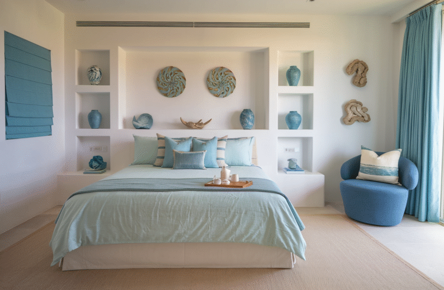 Modern Coastal Bedroom