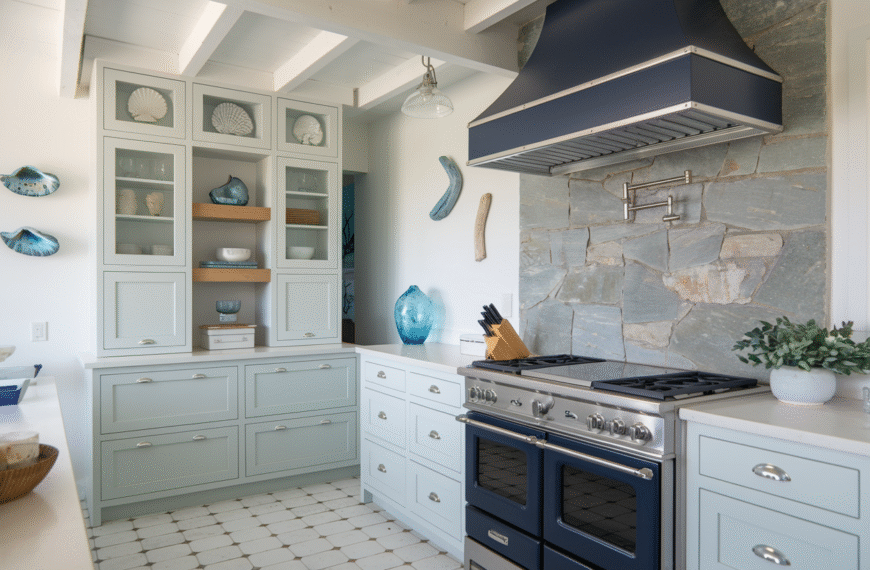 Modern Coastal Kitchen