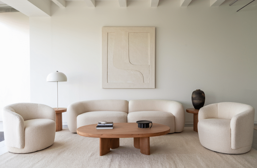 Modern Minimalist Living Room