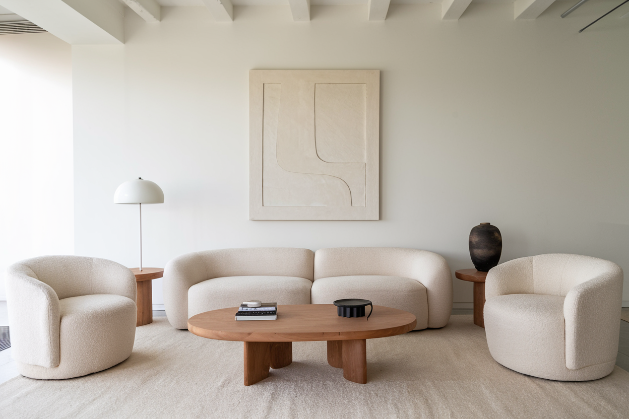 Modern Minimalist Living Room