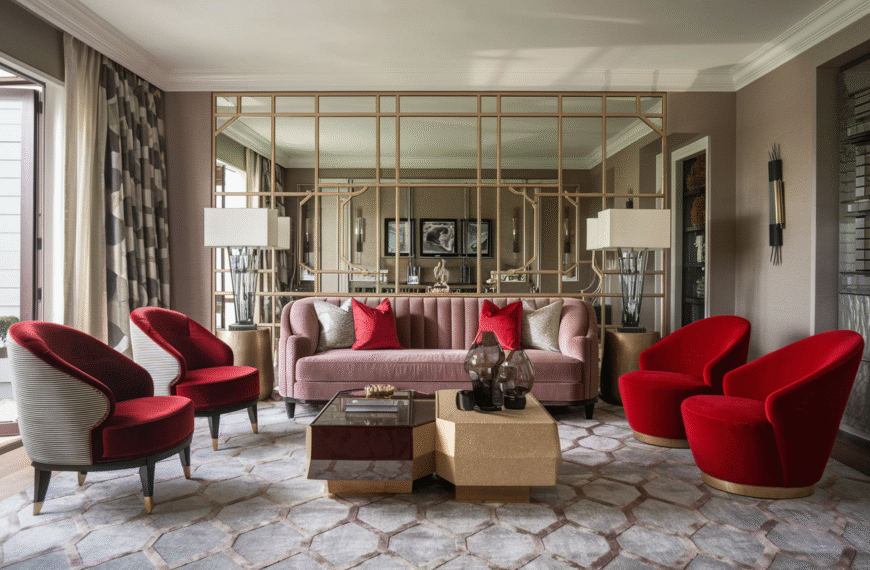 Art Deco Living Room