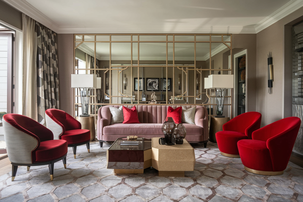 Art Deco Living Room