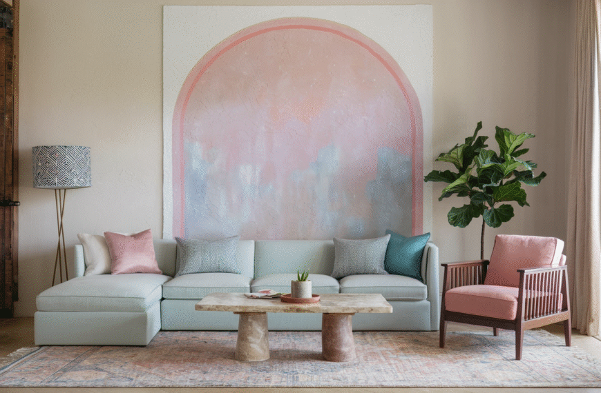 Artistic Accent Wall