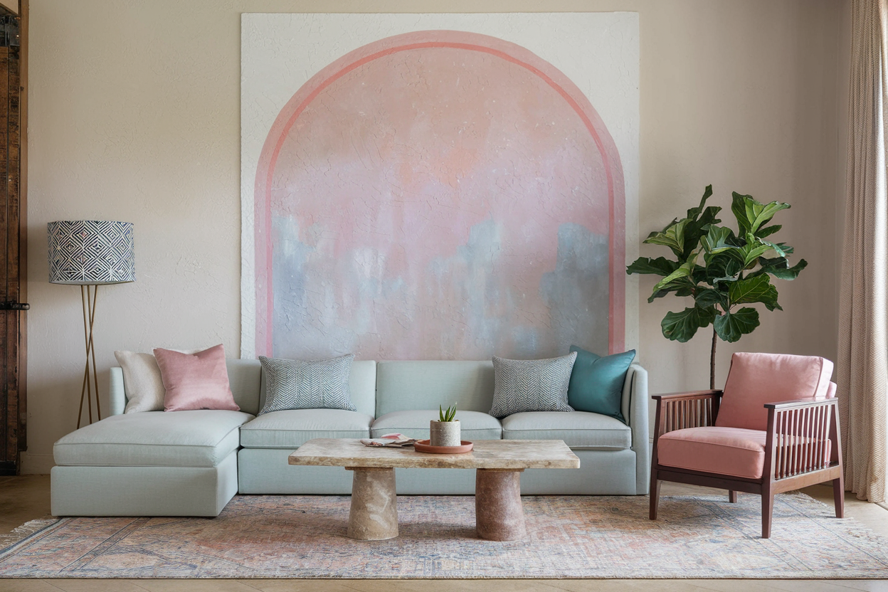 Artistic Accent Wall