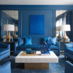 Blue Living Room