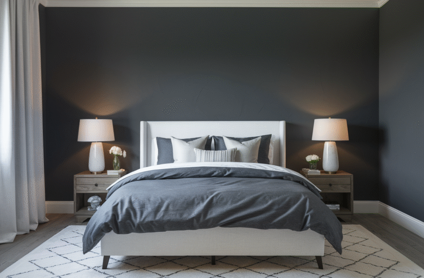 Grey Bedroom