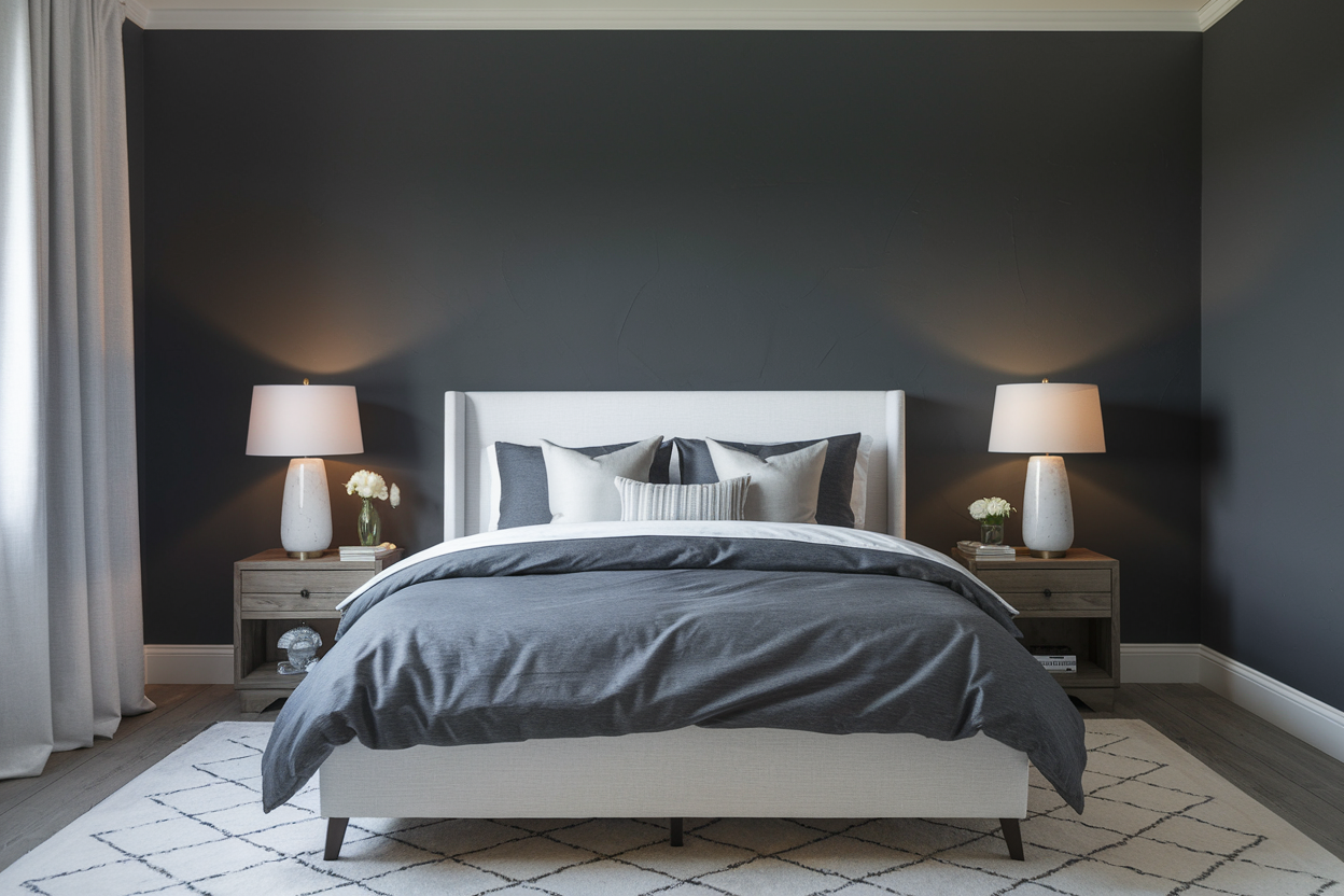 Grey Bedroom