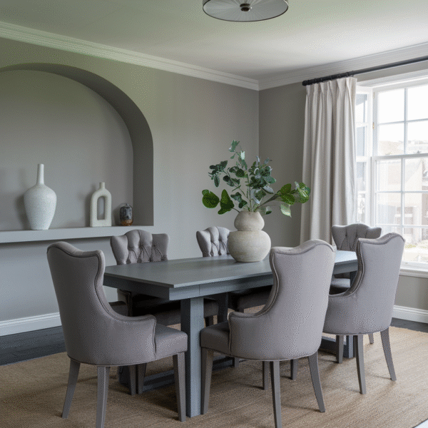 Grey Dining Room