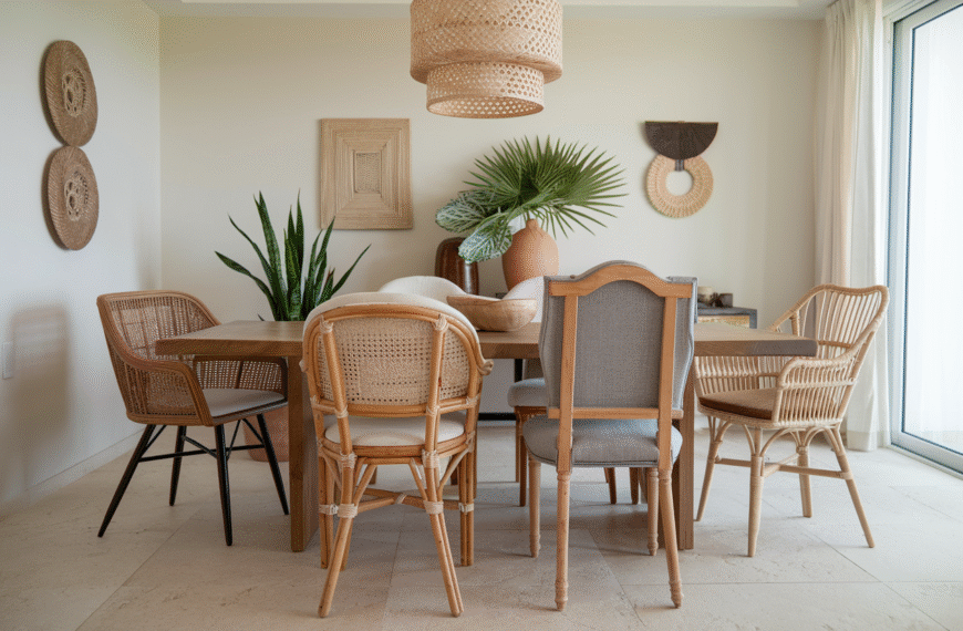 Modern Boho Dining Room