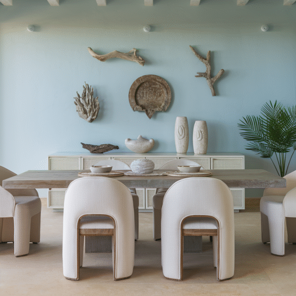 Modern Coastal Dining Room