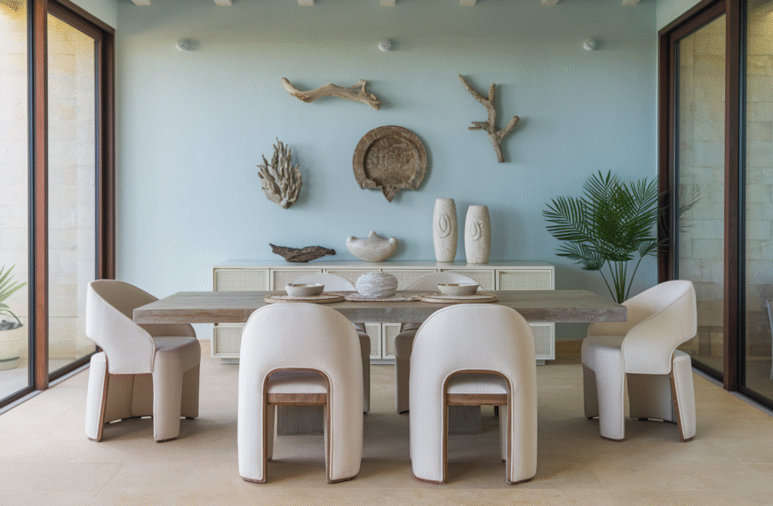 Modern Coastal Dining Room