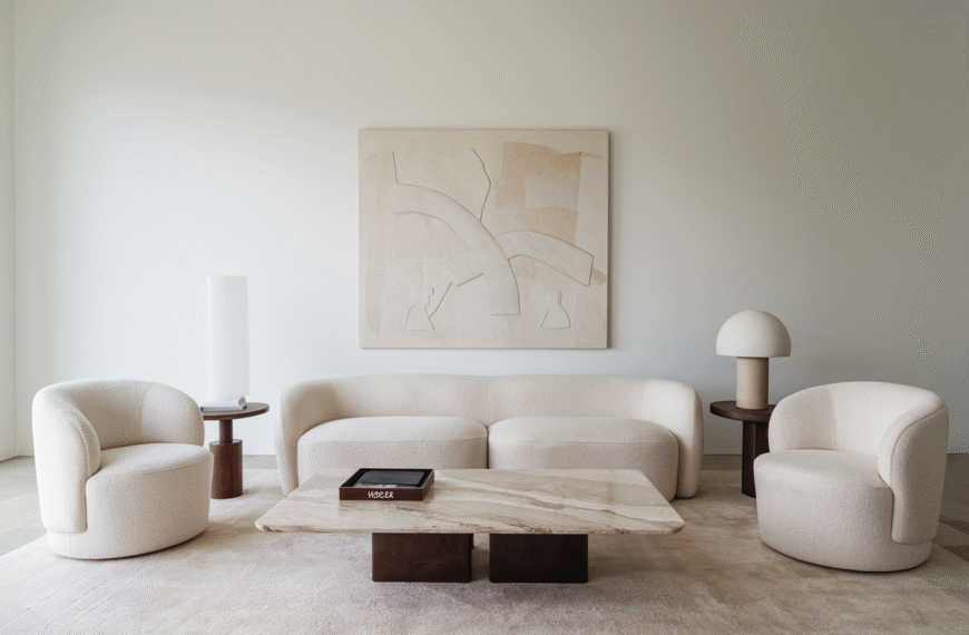 Modern Minimalist Living Room