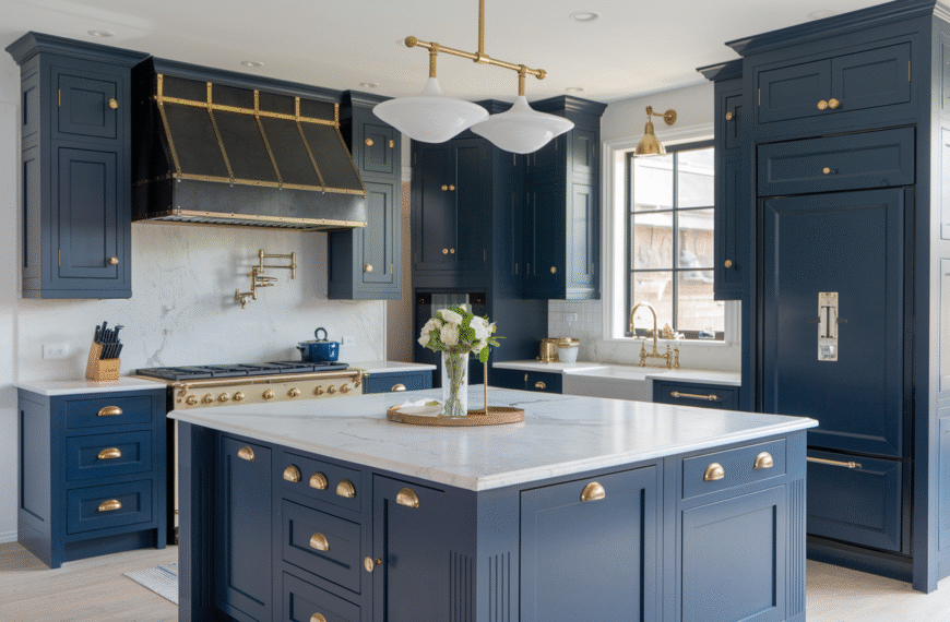 Navy Kitchen