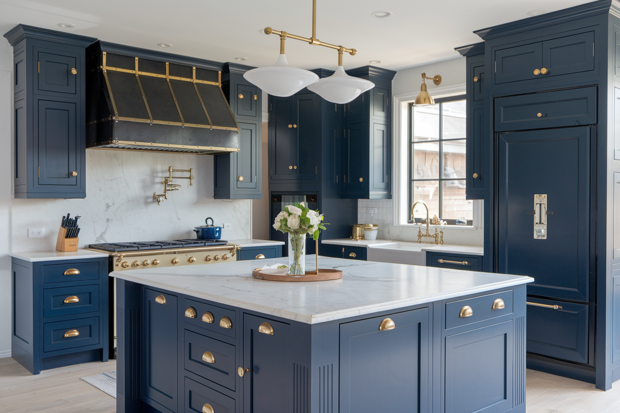 Navy Kitchen
