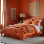 Orange Bedroom