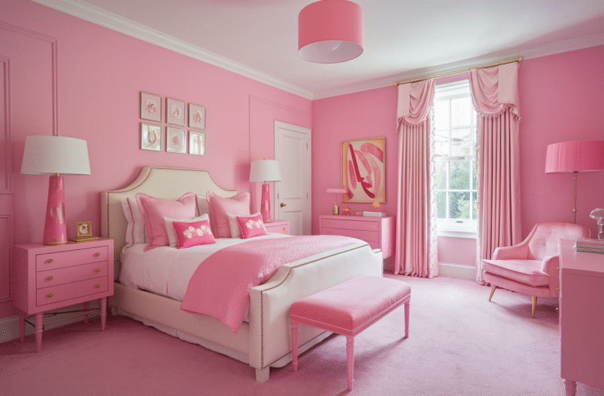 Pink Bedroom