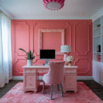 Pink Home Office