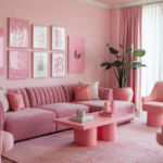 Pink Living Room