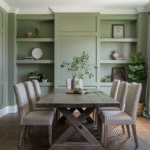 Sage Green Dining Room