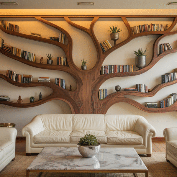 Unique Bookshelf