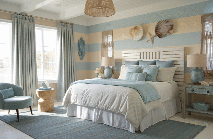 Boho Coastal Bedroom