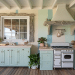 Boho Coastal Kitchen