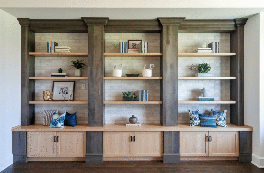 Built-In Shelving