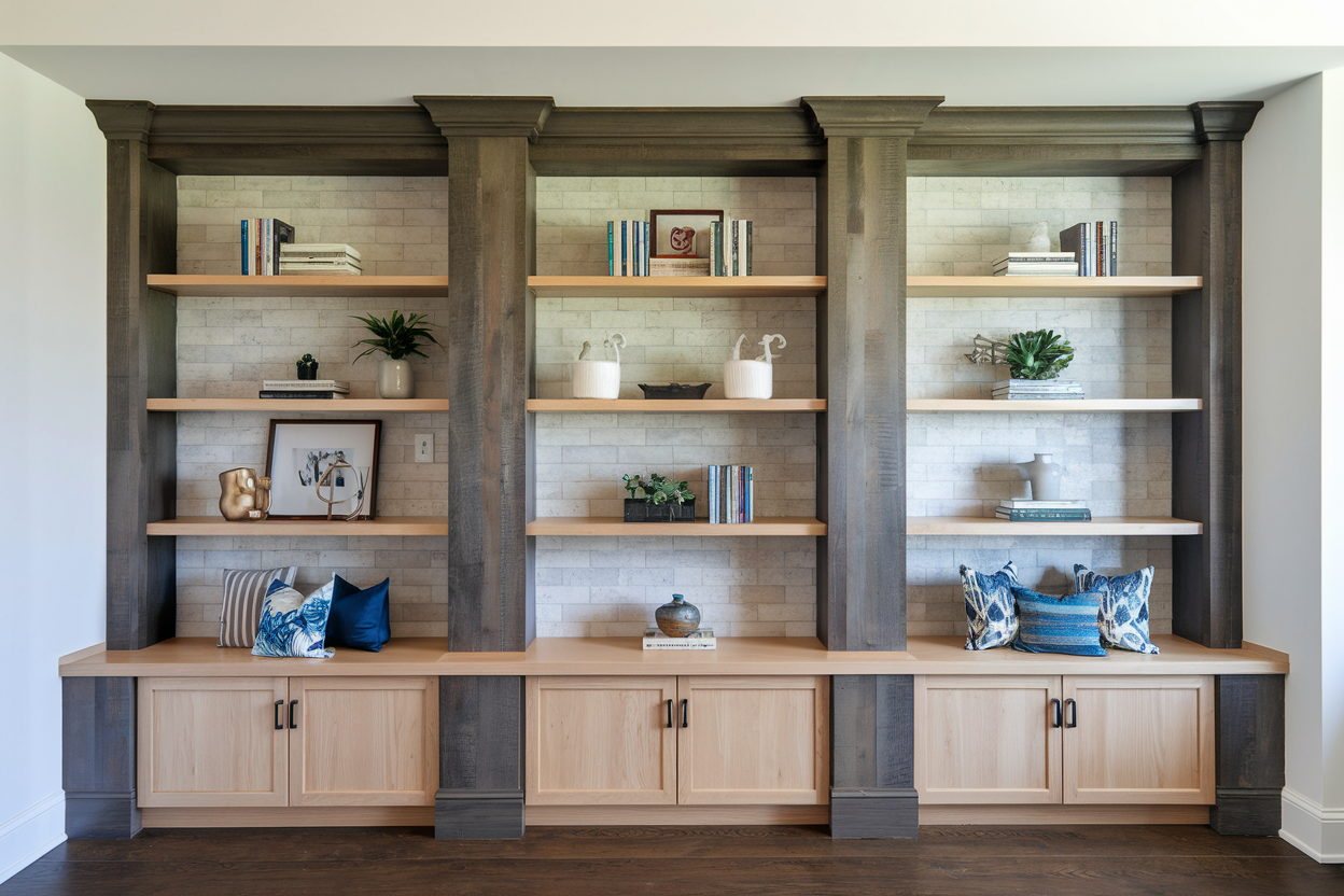 Built-In Shelving