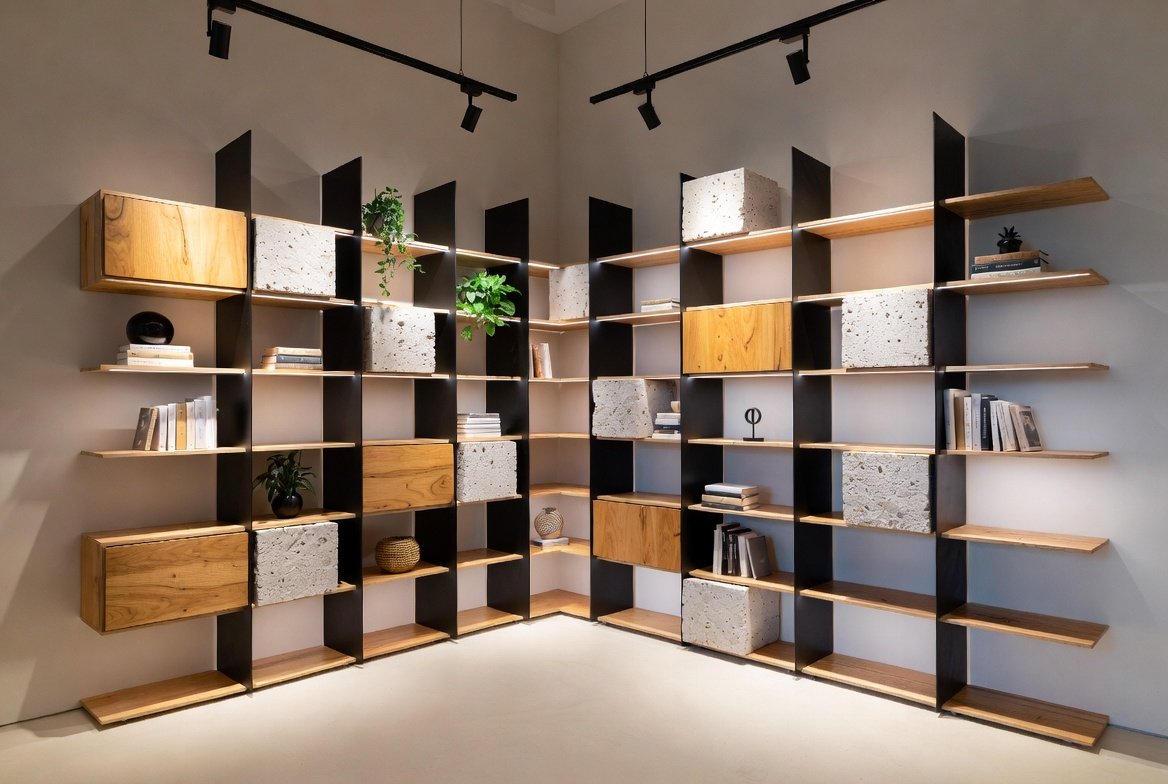 Built-In Shelving