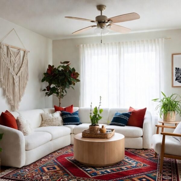 26 Modern Boho Living Room Ideas…