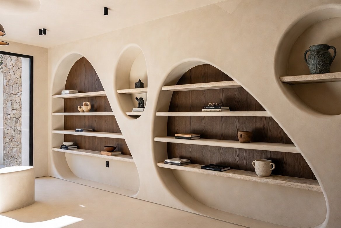 Built-In Shelving