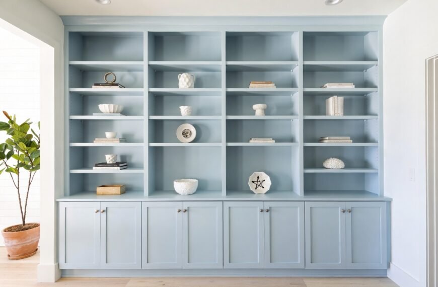 Built-In Shelving