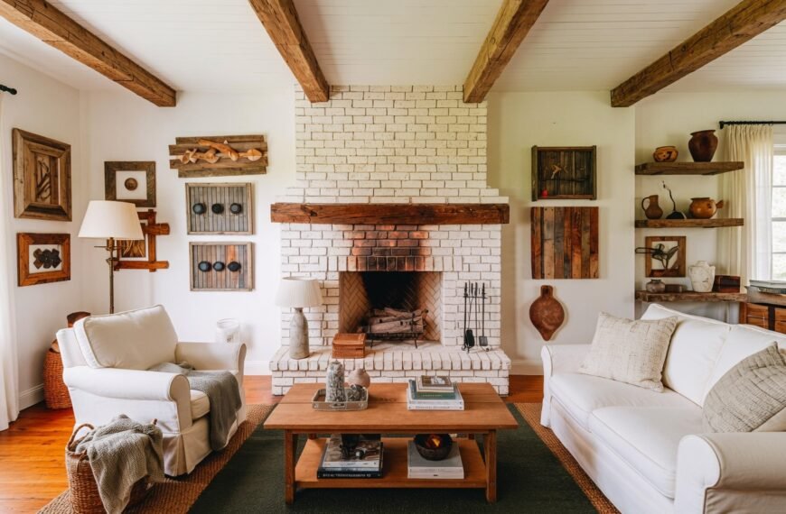 Farmhouse Fireplace