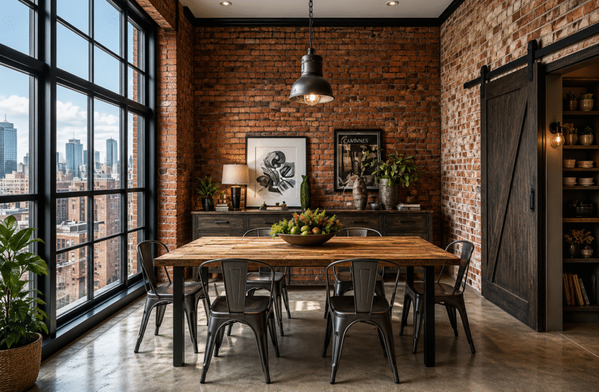 Industrial Dining Room