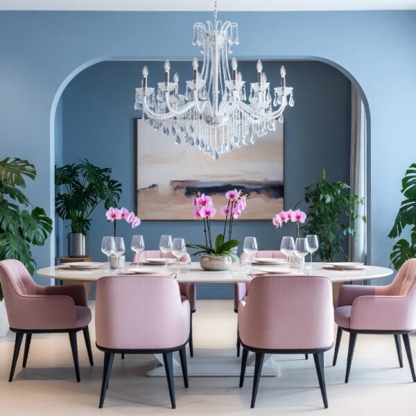 Pastel Dining Room
