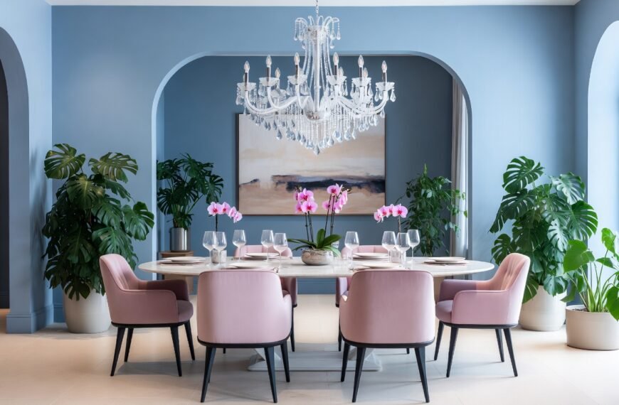 Pastel Dining Room